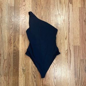 One shoulder Athleta bodysuit